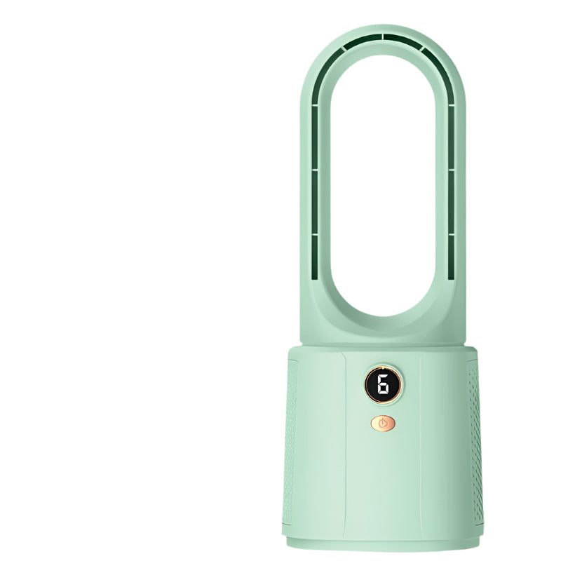 LuchtBries Bladloze Ventilator Bevochtiger Nachtlampje 3-in-1 Airflow