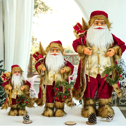 Noëlvaro – Kerstman Pop 30 cm voor Feestelijke Kerstdecoratie