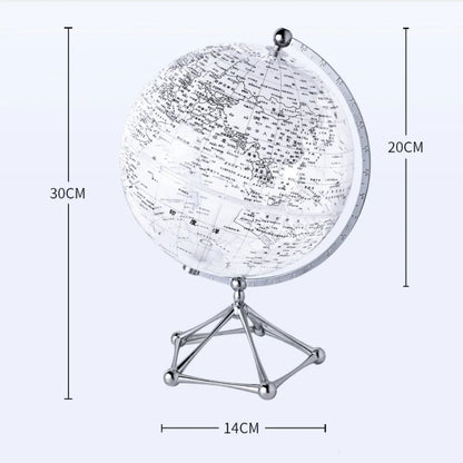 Royaleva LED Rotating World Globe Lamp – Verlichte Werelddecoratie