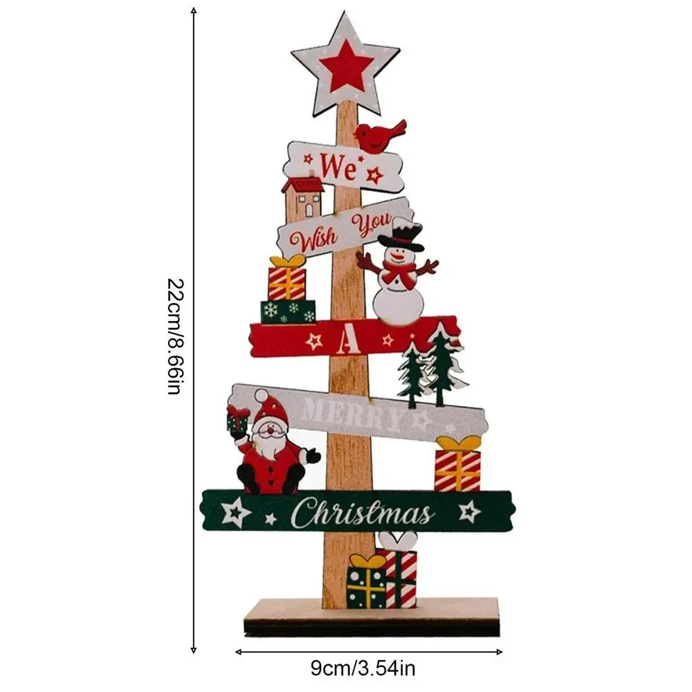Kerstmanpret – Kerstboomdecoratie met Kerstman en Feestbordje