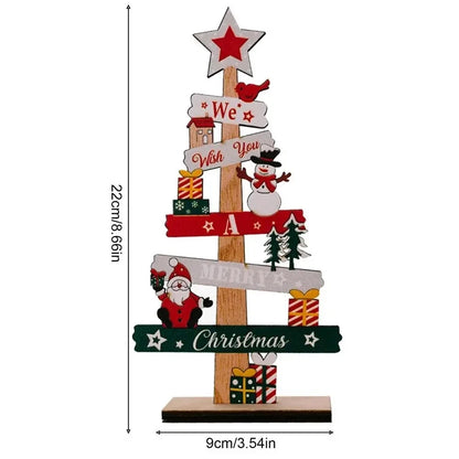 Kerstmanpret – Kerstboomdecoratie met Kerstman en Feestbordje