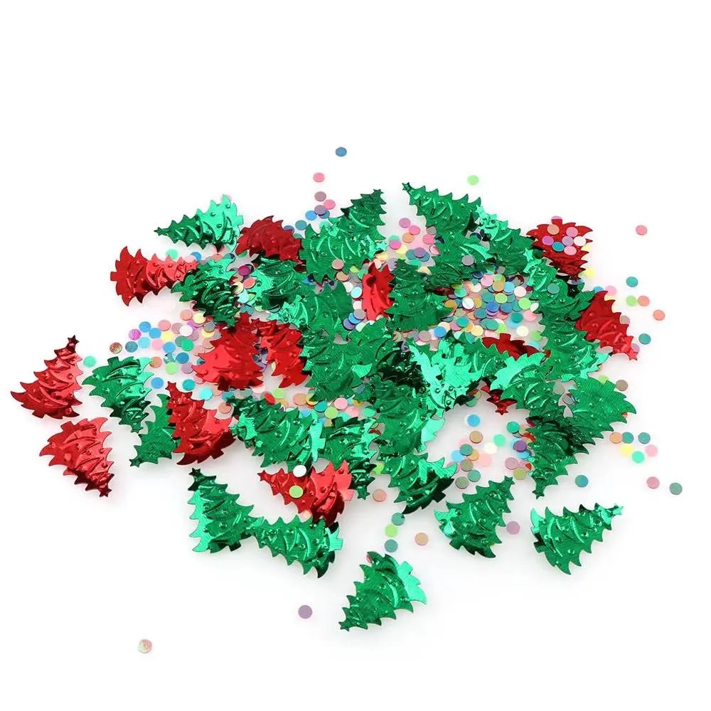 Kerstboomfeest Confetti – Decoratieve Kerstboomvormen voor Feestjes