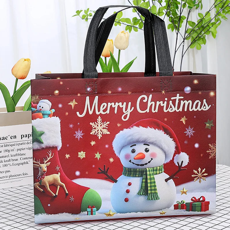 Kerstella – Herbruikbare Kerst Cadeautas 32x17x25 cm