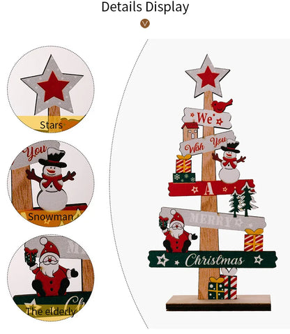Kerstmanpret – Kerstboomdecoratie met Kerstman en Feestbordje