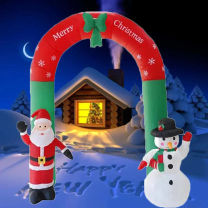 Opblaasfiguur Noël – Decoratieve Kerstversiering voor Binnen en Buiten