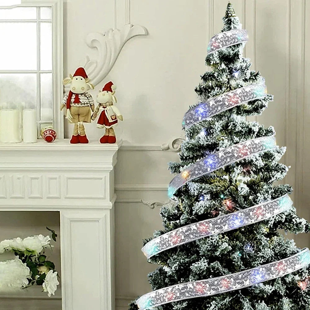 Kerst Lintslinger met LED – Batterijverlichting van 3 of 5 Meter