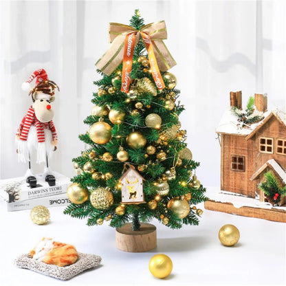 Kunstkerstboom met Sneeuwlook en LED Verlichting – Compact