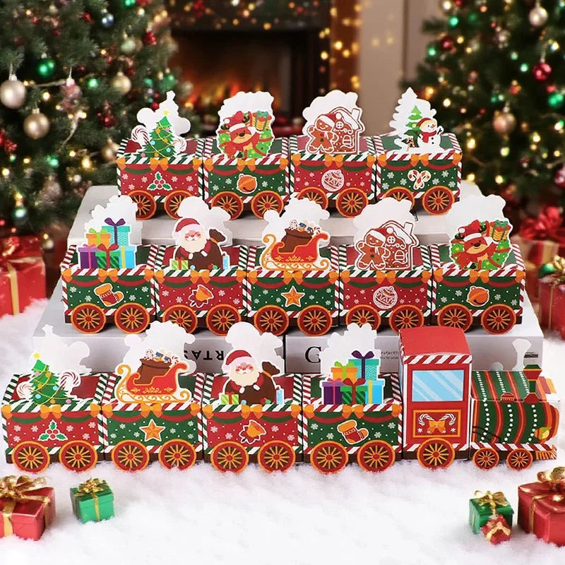 Adventella – Set van 24 Adventskalenderdoosjes voor Kerstmis