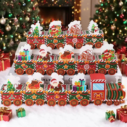 Adventella – Set van 24 Adventskalenderdoosjes voor Kerstmis