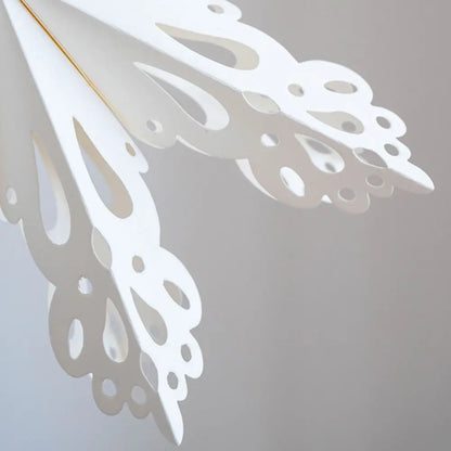 Winterster 3D Sneeuwvlok Lampenkap voor Kerstdecoratie 30 cm