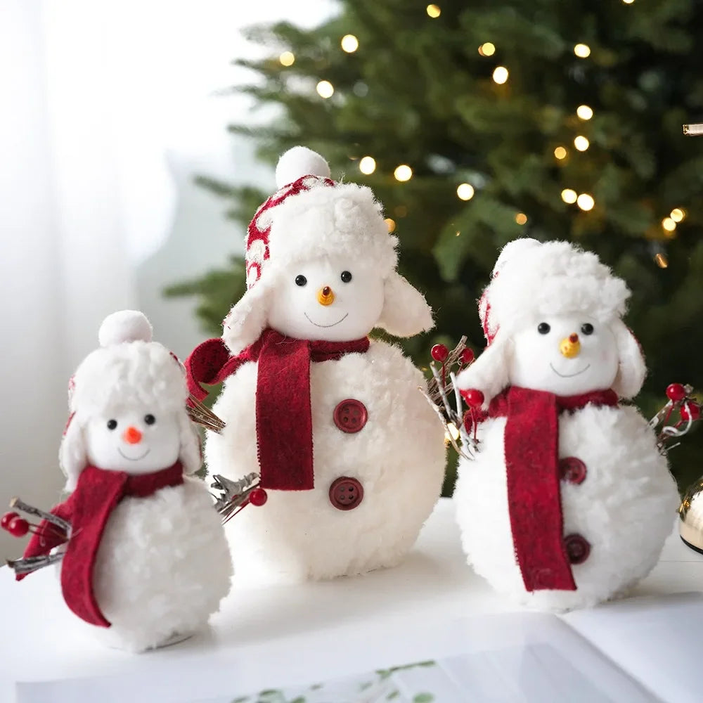 Kerst Sneeuwpop Hanger – Decoratieve Kerstboomversiering