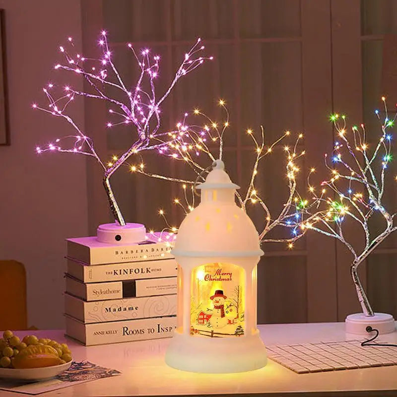 SantaGlow - LED-lampen met kerstmanmotief voor een feestelijke en gezellige kerstsfeer