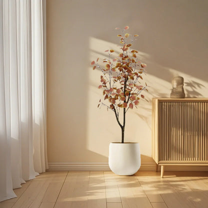 Herfstgloed Kunst Eucalyptus Boom – Sfeervolle Herfstdecoratie