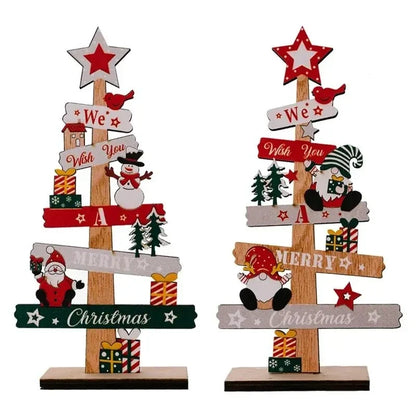 Kerstmanpret – Kerstboomdecoratie met Kerstman en Feestbordje