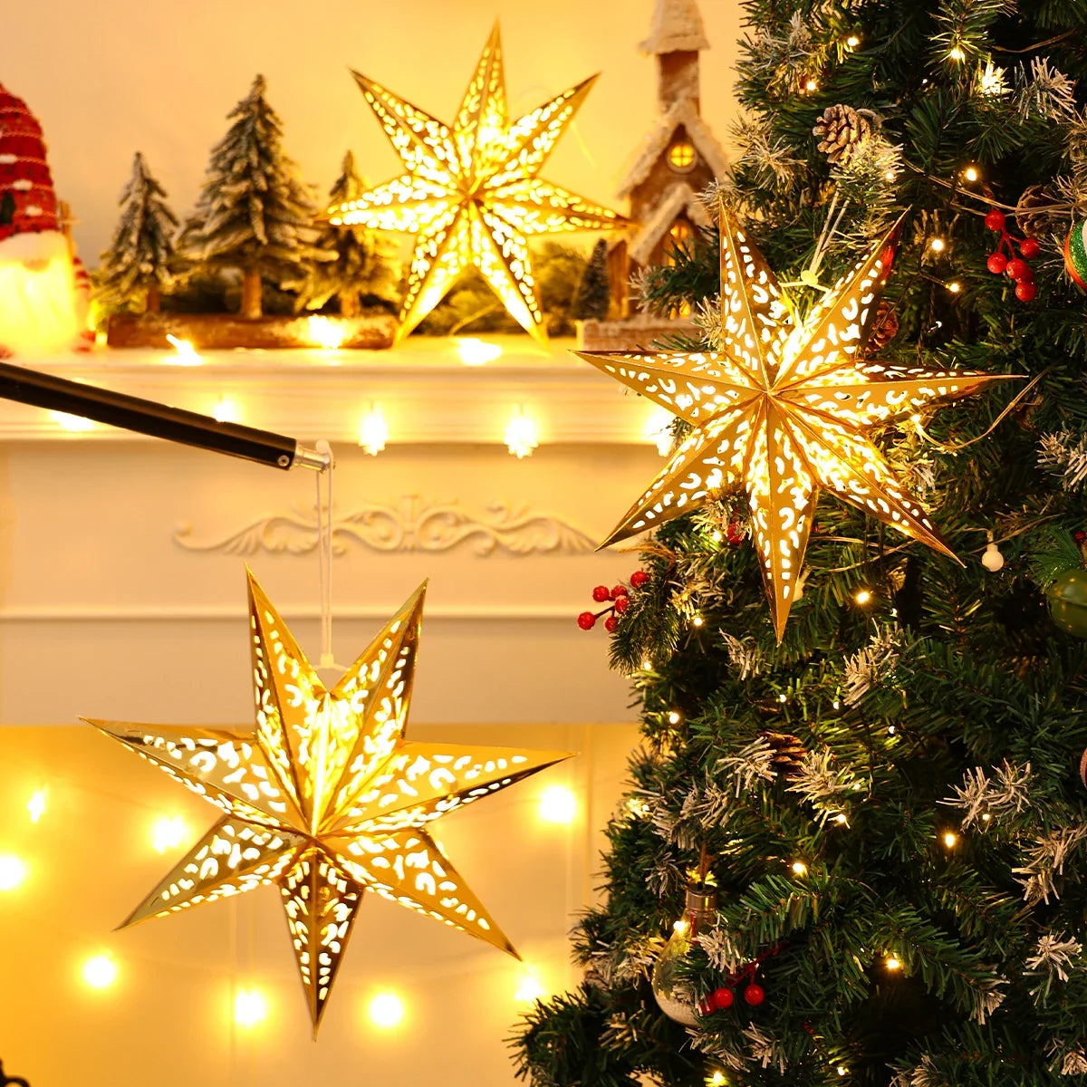 Sterrenpracht Hangster voor Kerstboom en Feestelijke Decoratie