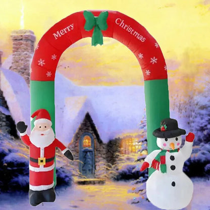 Opblaasfiguur Noël – Decoratieve Kerstversiering voor Binnen en Buiten