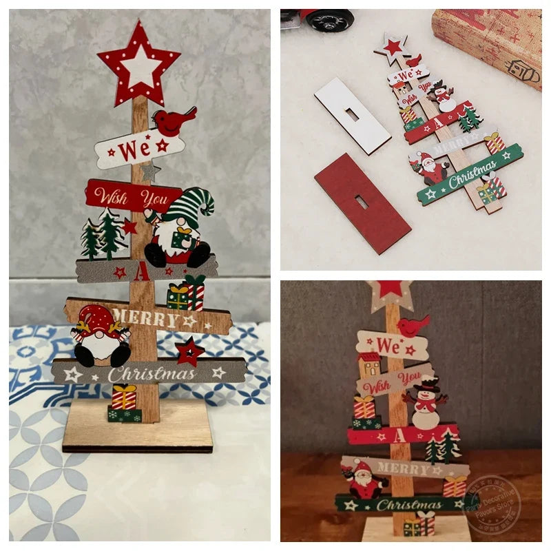 Kerstmanpret – Kerstboomdecoratie met Kerstman en Feestbordje