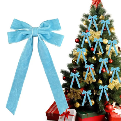 Kerststrikken – Set van 12 Decoratieve Strikken voor de Kerstboom
