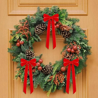 Kerststrikken – Set van 12 Decoratieve Strikken voor de Kerstboom