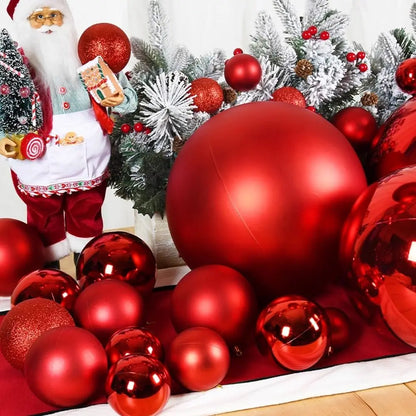 Wintermatte Kerstballen voor Feestelijke Kerstboomdecoratie 12–20 cm