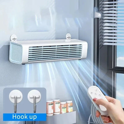 AeroBreeze Bladloze Ventilator met Accu en Afstandsbediening