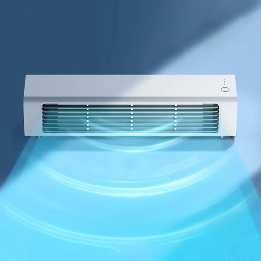 AeroBreeze Bladloze Ventilator met Accu en Afstandsbediening