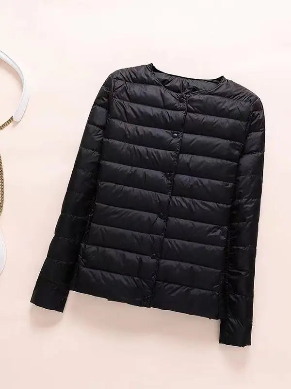 Dames Lichtgewicht Winterjas – Comfortabele Jas voor Frisse Dagen