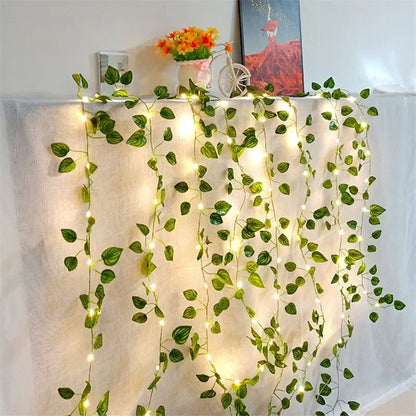 LED Klimopslinger – Decoratieve Lichtketting voor Binnen en Buiten