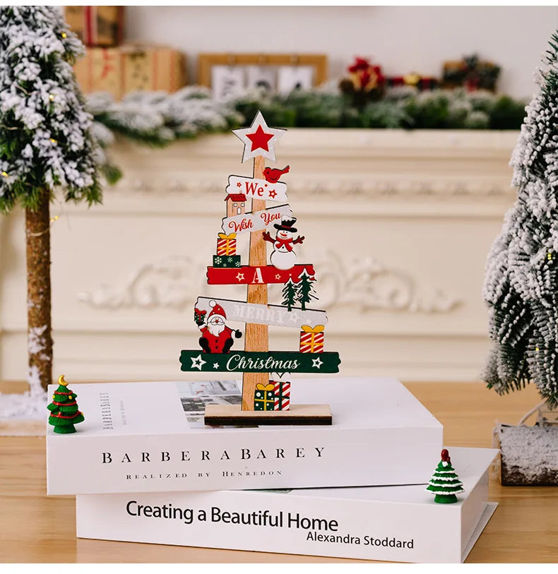 Kerstmanpret – Kerstboomdecoratie met Kerstman en Feestbordje