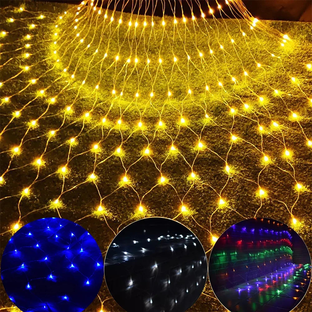 Lichttapijt – LED Netverlichting voor Binnen en Buiten met 8 Lichtstanden