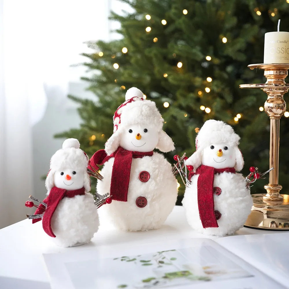 Kerst Sneeuwpop Hanger – Decoratieve Kerstboomversiering