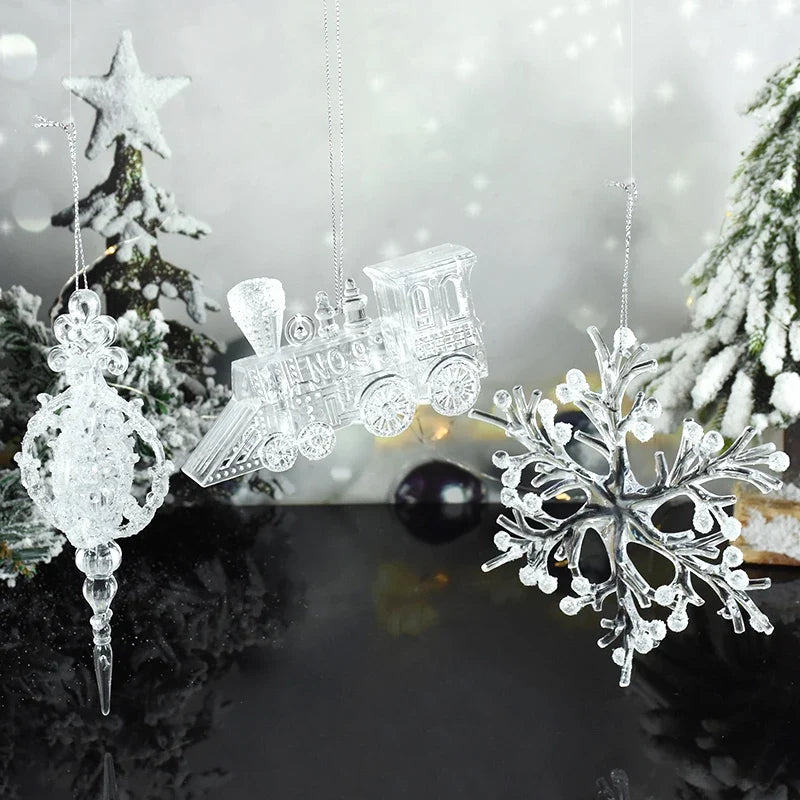 Sneeuwster Decoratieve Kersthanger voor Kerstboom en Feestdagen