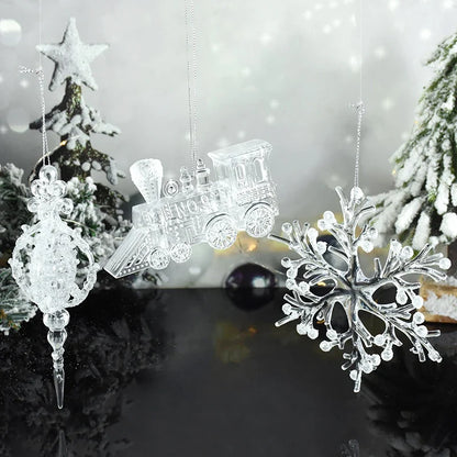 Sneeuwster Decoratieve Kersthanger voor Kerstboom en Feestdagen