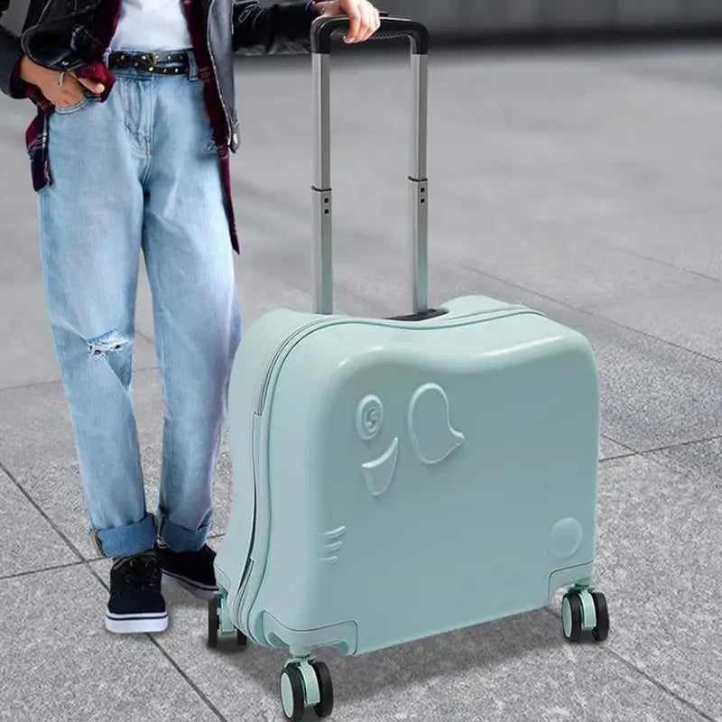Milo Olifant Kinderkoffer 24L Stevige Reistrolley voor Kinderen
