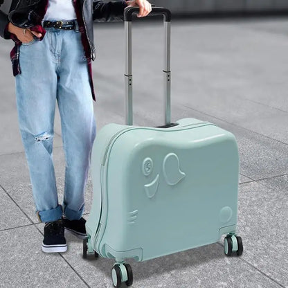 Milo Olifant Kinderkoffer 24L Stevige Reistrolley voor Kinderen