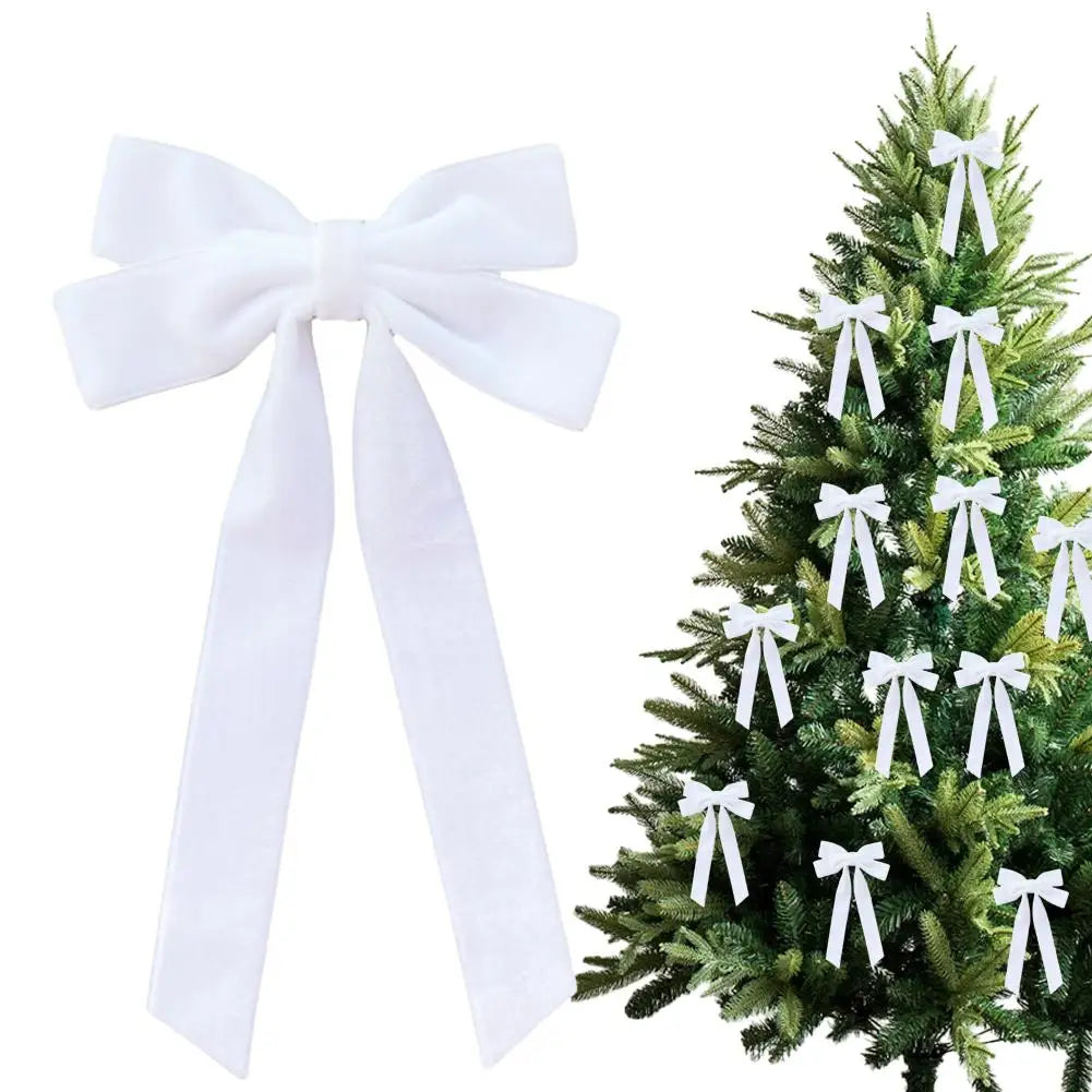 Kerststrikken – Set van 12 Decoratieve Strikken voor de Kerstboom