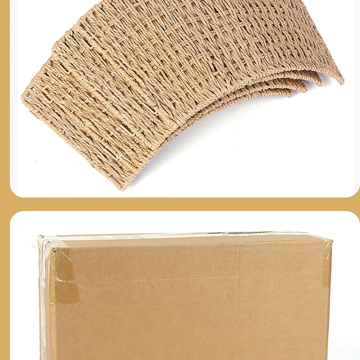 Rotanboom Noëlle – Handgeweven Kerstboomkraag van Rotan van 64 cm