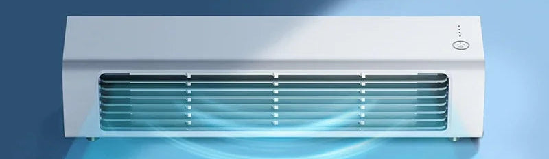 AeroBreeze Bladloze Ventilator met Accu en Afstandsbediening