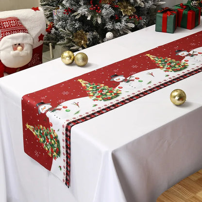 Peperkoekpret Kersttafelloper – Feestelijke Tafeldecoratie