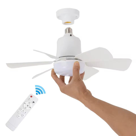 LuxeBreeze Plafondventilator met LED Licht en Afstandsbediening