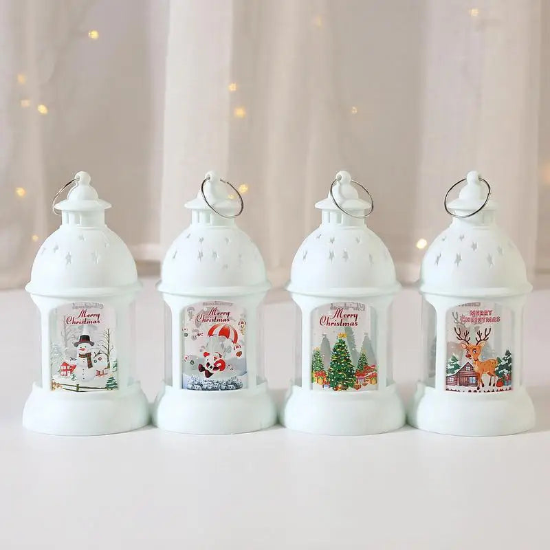 SantaGlow - LED-lampen met kerstmanmotief voor een feestelijke en gezellige kerstsfeer