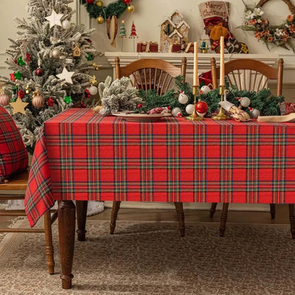 Kerst Tafelkleed Rood en Groen – Feestelijke Tafeldecoratie
