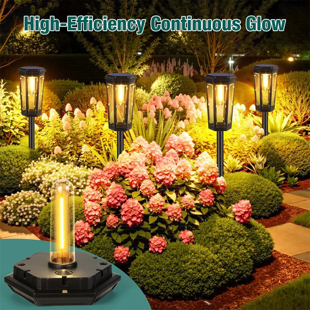 Zonnewegverlichting Waterdichte LED Tuinlampen Buiten