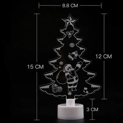 Kleurrijke LED-sneeuwmanlampen voor feestelijke gelegenheden