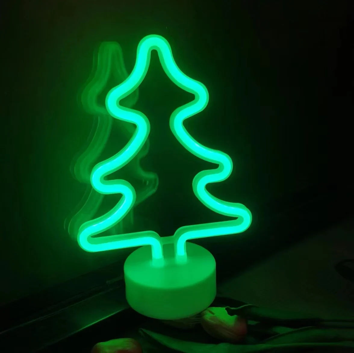 Kerstlicht Neonboom – LED Sfeerverlichting met USB-aansluiting
