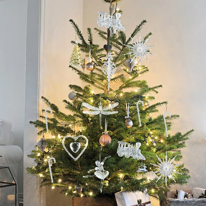 Sneeuwster Decoratieve Kersthanger voor Kerstboom en Feestdagen