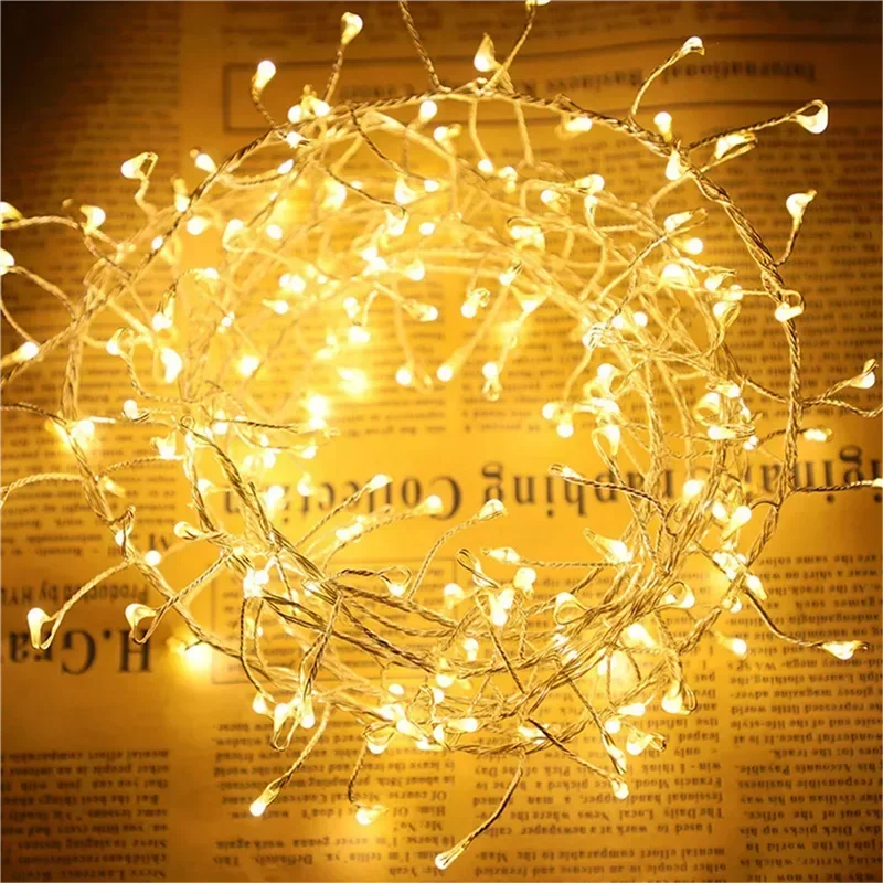 Lichtweelde Cluster LED Lichtslinger voor Kerst en Tuindecoratie