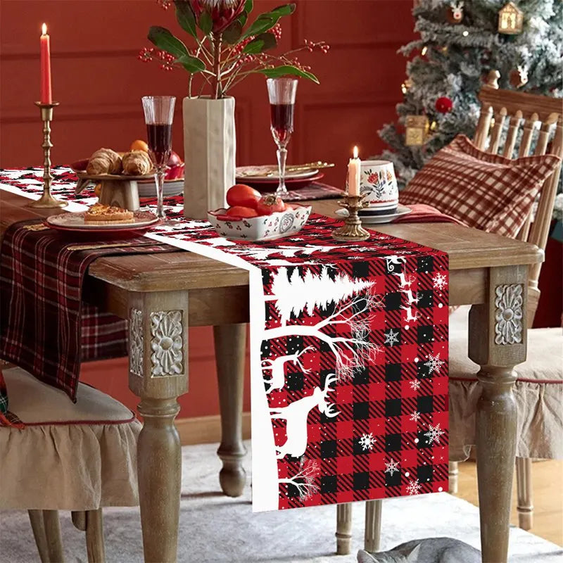 Peperkoekpret Kersttafelloper – Feestelijke Tafeldecoratie