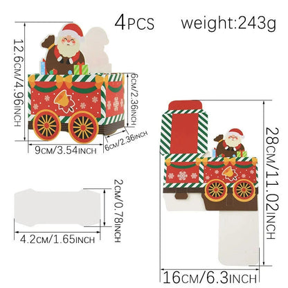 Adventella – Set van 24 Adventskalenderdoosjes voor Kerstmis