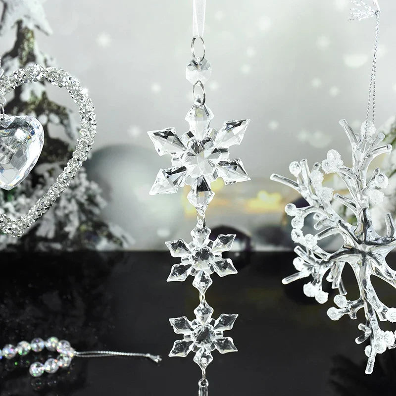 Sneeuwster Decoratieve Kersthanger voor Kerstboom en Feestdagen